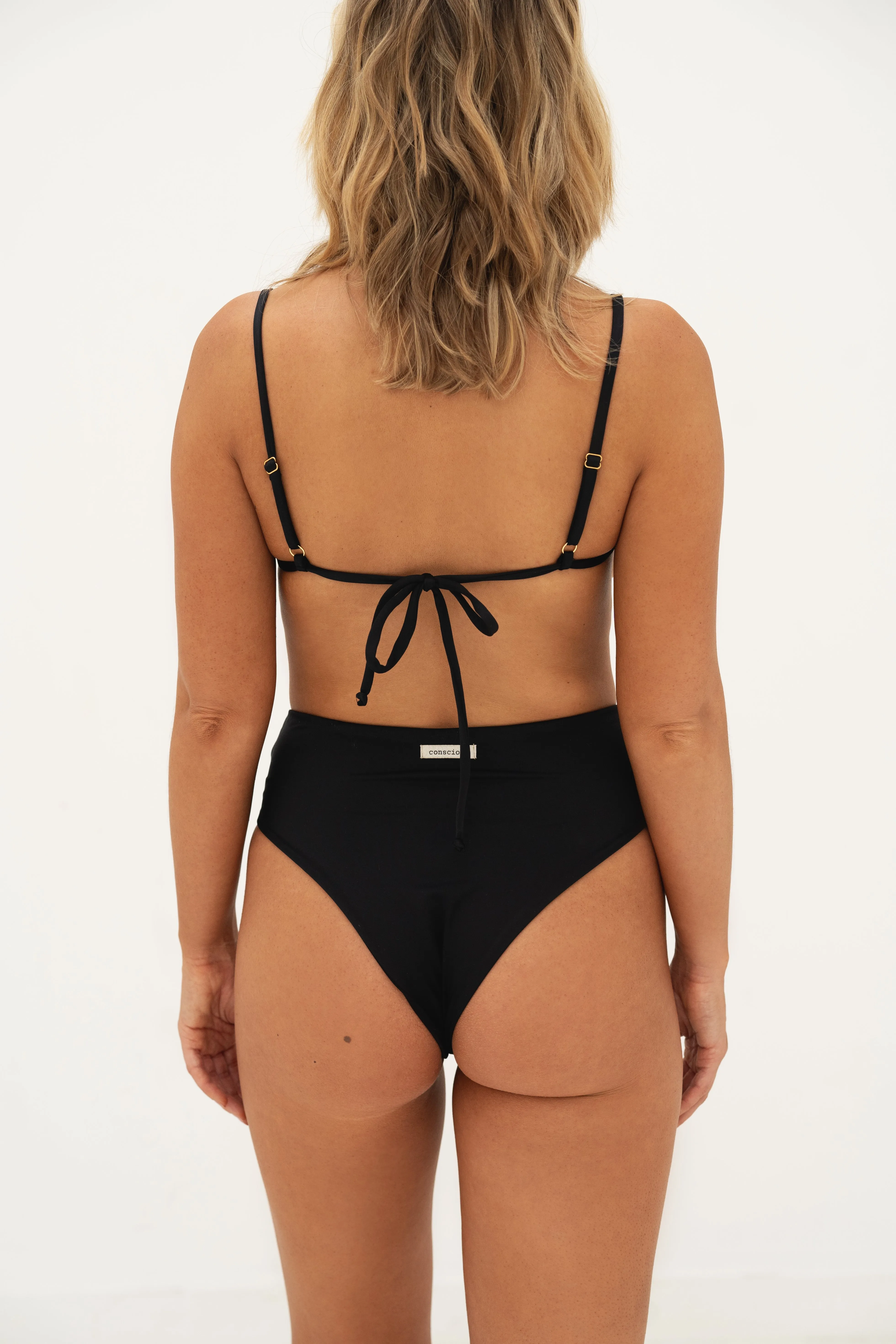 sustainable swimwear bottoms saint full black