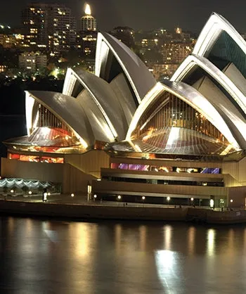 Sydney Opera House Scenic Printed Backdrop