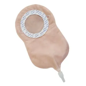 Ultralite 1-5/8" Opening, Deep Convex Urostomy Pouch with Aquatack Barrier, Transparent